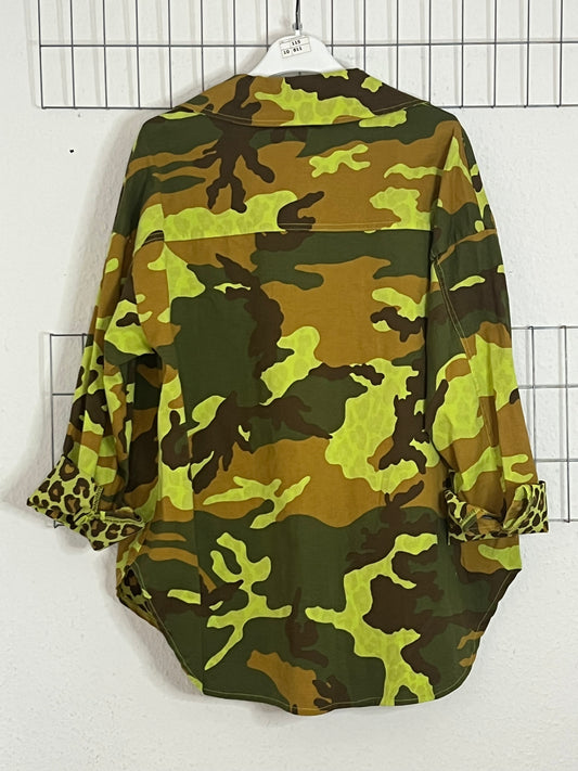 Herbstjacke in Camouflage
