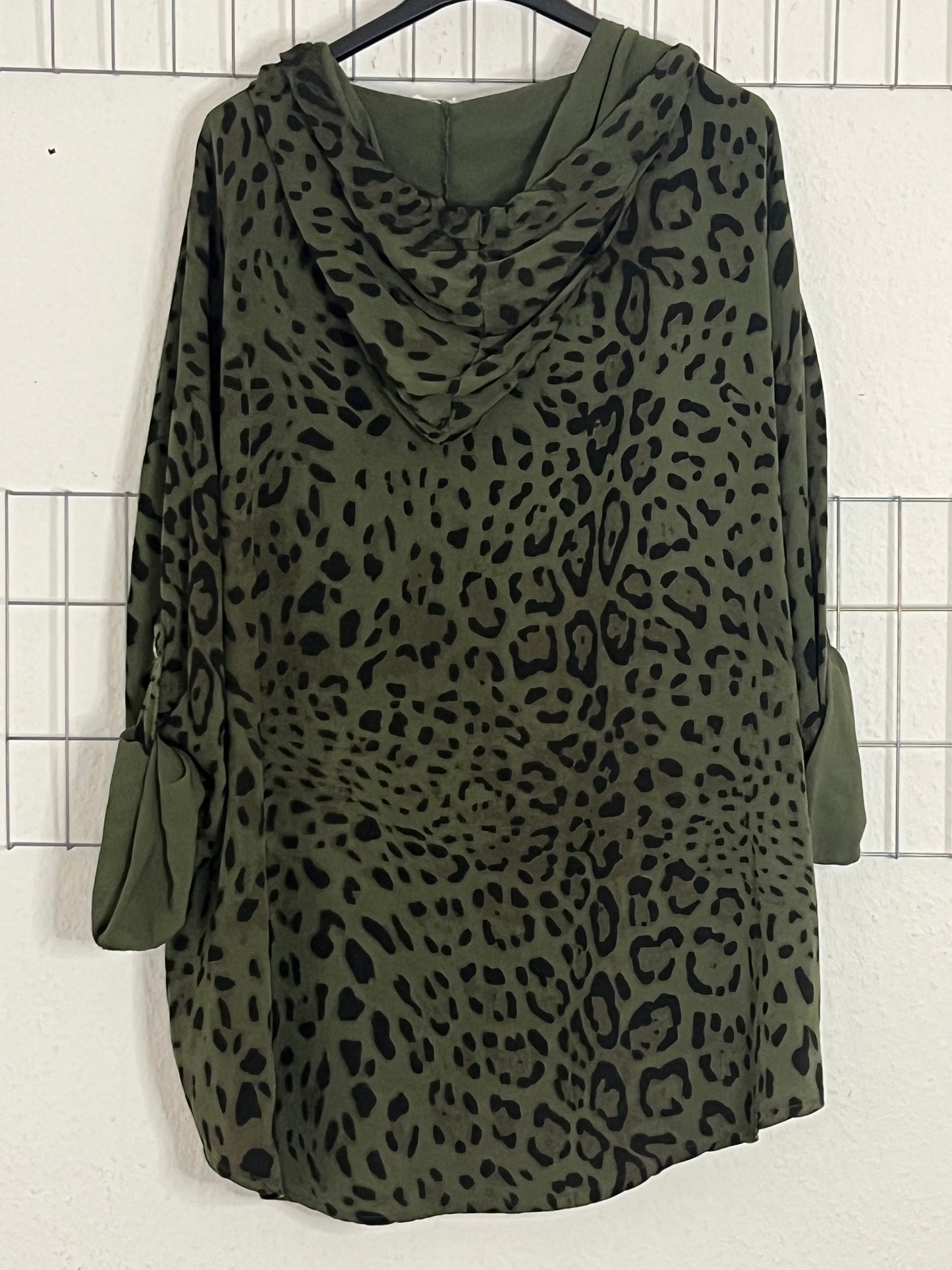 💚🐆 Leobluse „Olive Glam“ 🐆💚